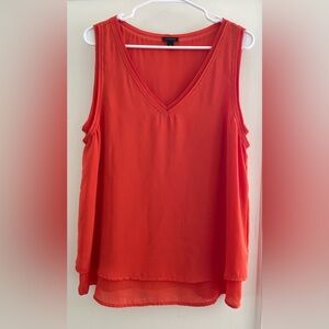 Ann Taylor V-Neck Sleeveless Blouse